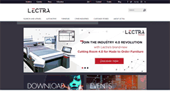 Desktop Screenshot of lectra.com